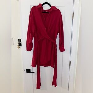 Zara Wrap Detail Dress